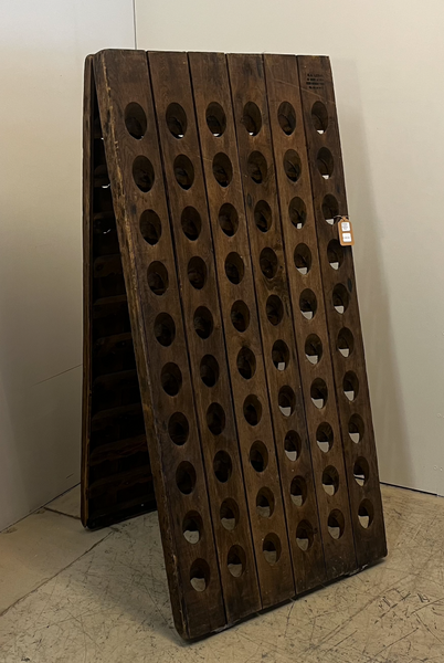 Antique French Riddling Rack