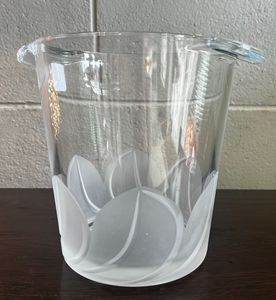 JG DURAND French Crystal Ice Bucket
