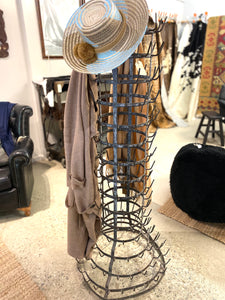 French Vintage Wine Drying Rack